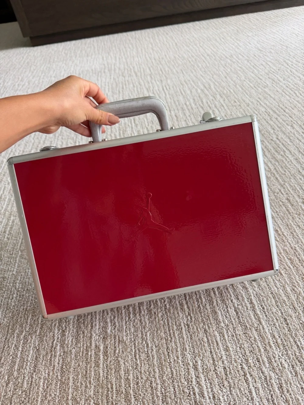 Vintage Red Air Jordan 17 Suitcase Case Box (Case Only No Shoes)